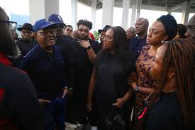 Wike receives senator Mpigi's body at Abuja Airport
