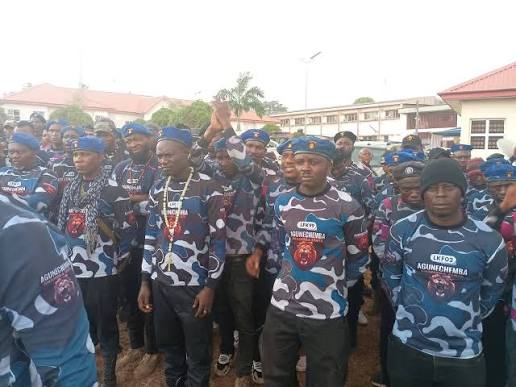 Anambra Security Outfit Dismantles Gunmen Camps, Recovers Weapons
