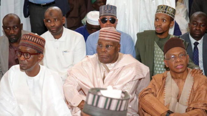 Atiku, Obi, Ribadu attend funeral of El-Rufai&rsquo;s mother