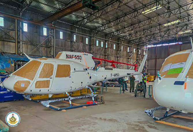 Air Defences: NAF Receives Five New Helicopters 